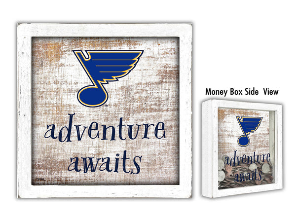 Wholesale NHL / H1061-Adventure Awaits Money Box / H1061-St Louis Blues