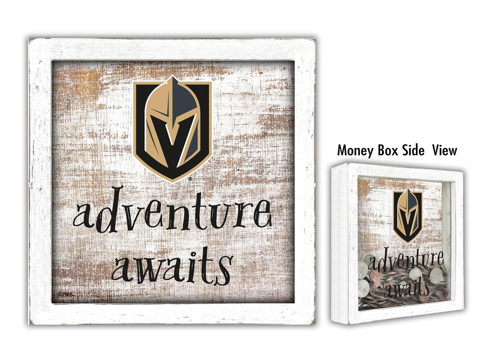 Wholesale NHL / H1061-Adventure Awaits Money Box / H1061-Vegas Golden Knights