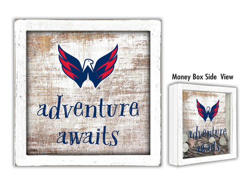 Wholesale NHL / H1061-Adventure Awaits Money Box / H1061-Washington Capitals
