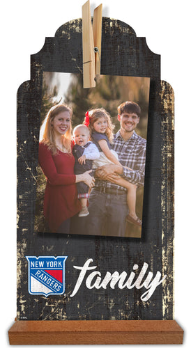 Wholesale NHL / H1063-Family Clothespin 6x12 / H1063-New York Rangers