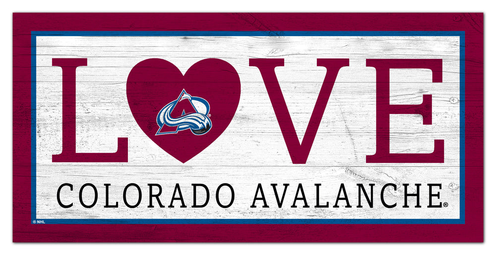 Wholesale NHL / H1066-Love 6x12 / H1066-Colorado Avalanche