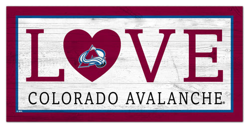 Wholesale NHL / H1066-Love 6x12 / H1066-Colorado Avalanche