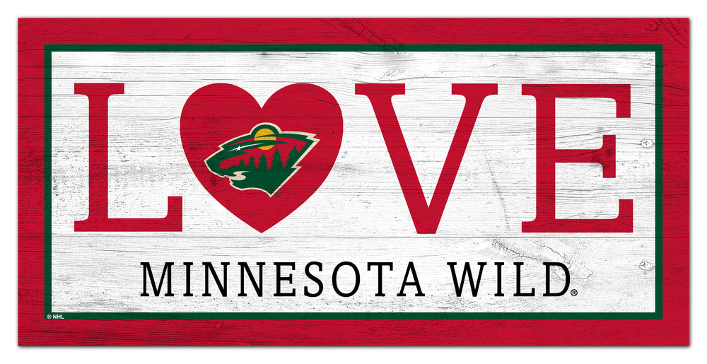 Wholesale NHL / H1066-Love 6x12 / H1066-Minnesota Wild