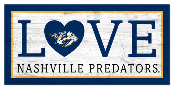 Wholesale NHL / H1066-Love 6x12 / H1066-Nashville Predators