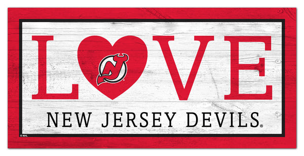 Wholesale NHL / H1066-Love 6x12 / H1066-New Jersey Devils