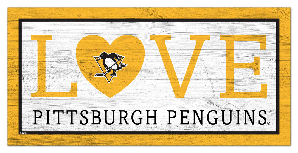 Wholesale NHL / H1066-Love 6x12 / H1066-Pittsburgh Pengiuns