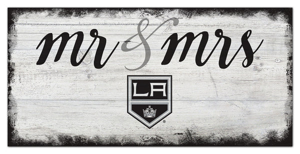 Wholesale NHL / H1074-Mr Mrs Script 6x12 / H1074-Los Angeles Kings