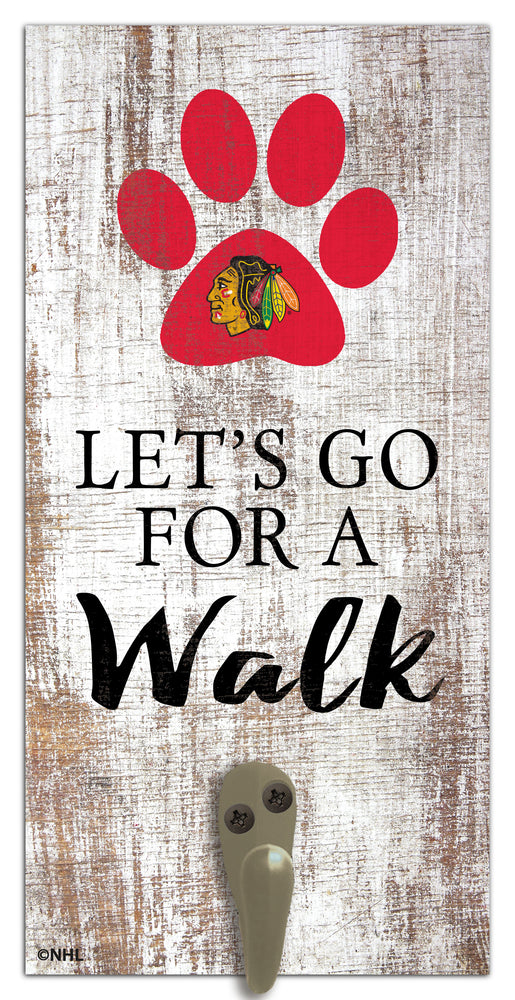 Wholesale NHL / H1075-Leash Holder 6x12 / H1075-Chicago Blackhawks