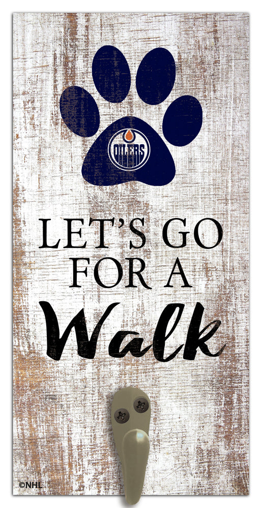 Wholesale NHL / H1075-Leash Holder 6x12 / H1075-Edmonton Oilers