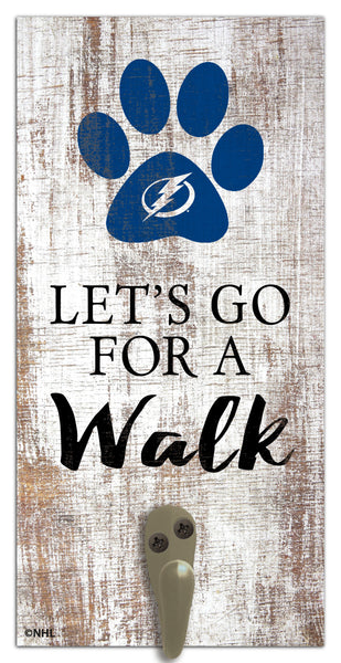 Wholesale NHL / H1075-Leash Holder 6x12 / H1075-Tampa Bay Lightning