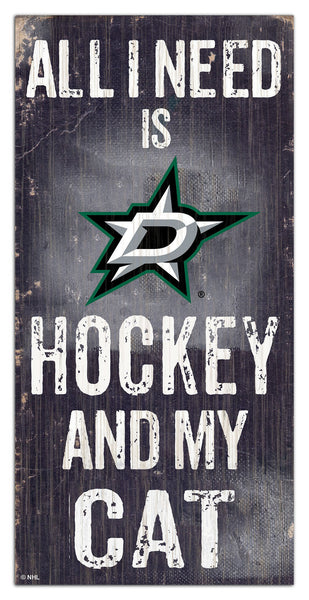 Wholesale NHL / H1076-All I Need Cat 6x12 / H1076-Dallas Stars