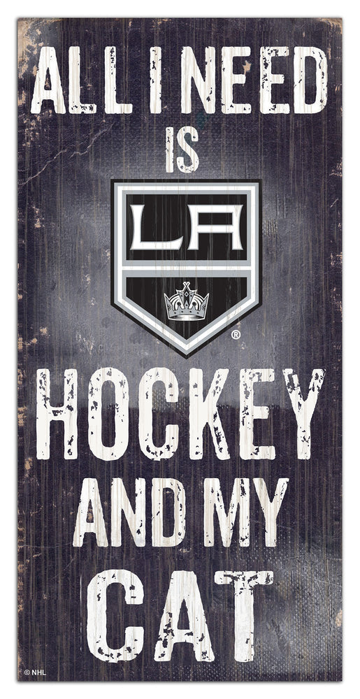 Wholesale NHL / H1076-All I Need Cat 6x12 / H1076-Los Angeles Kings