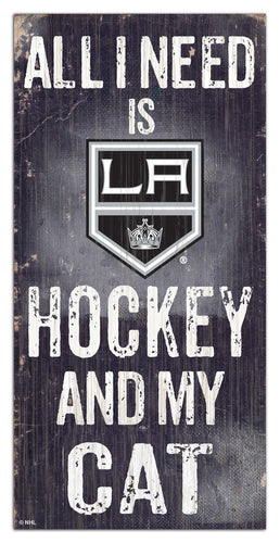 Wholesale NHL / H1076-All I Need Cat 6x12 / H1076-Los Angeles Kings