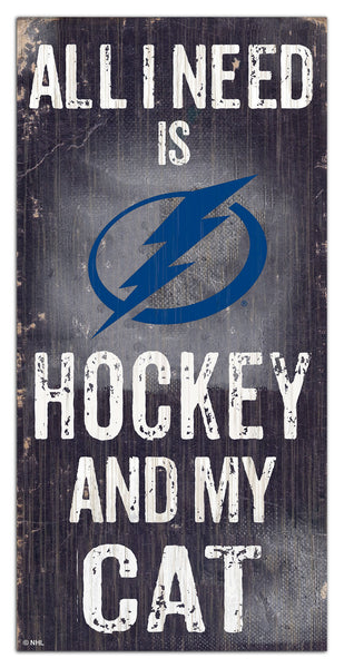 Wholesale NHL / H1076-All I Need Cat 6x12 / H1076-Tampa Bay Lightning