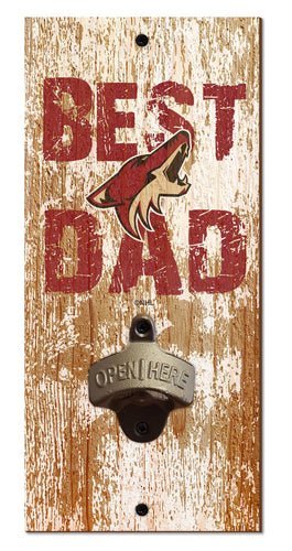 Wholesale NHL / H1077-Best Dad Bottle Opener / H1077-Arizona Coyotes