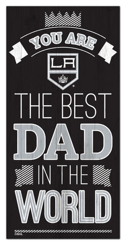 Wholesale NHL / H1079-Best Dad in the world 6x12 / H1079-Los Angeles Kings