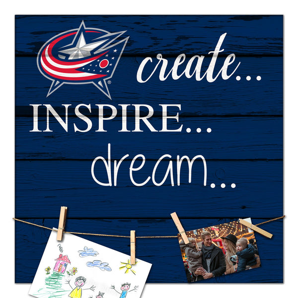 Wholesale NHL / H2011-Create Dream Inspire 18x18 / H2011-Columbus Blue Jackets