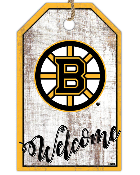 Wholesale NHL / H2012-Welcome 11x19 Tag / H2012-Boston Bruins