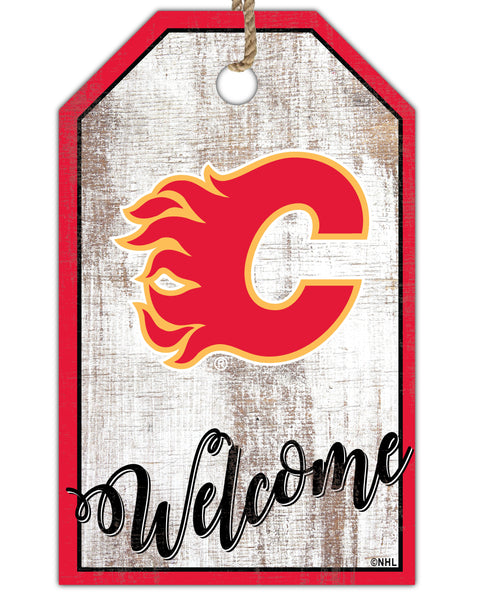 Wholesale NHL / H2012-Welcome 11x19 Tag / H2012-Calgary Flames