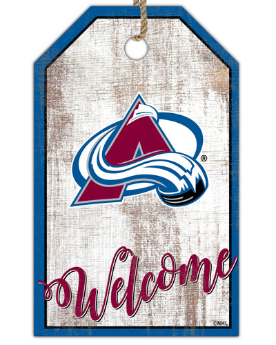 Wholesale NHL / H2012-Welcome 11x19 Tag / H2012-Colorado Avalanche