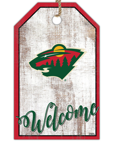 Wholesale NHL / H2012-Welcome 11x19 Tag / H2012-Minnesota Wild