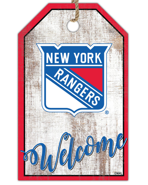 Wholesale NHL / H2012-Welcome 11x19 Tag / H2012-New York Rangers
