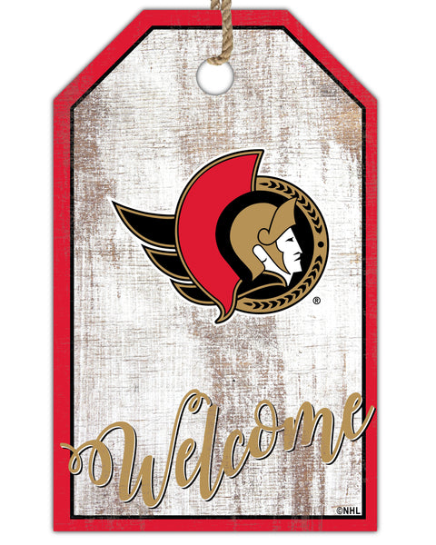 Wholesale NHL / H2012-Welcome 11x19 Tag / H2012-Ottawa Senators