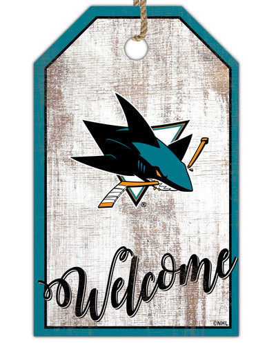 Wholesale NHL / H2012-Welcome 11x19 Tag / H2012-San Jose Sharks