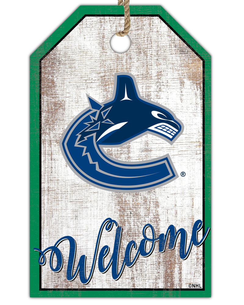 Wholesale NHL / H2012-Welcome 11x19 Tag / H2012-Vancouver Canucks