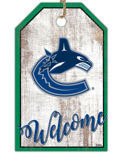 Wholesale NHL / H2012-Welcome 11x19 Tag / H2012-Vancouver Canucks