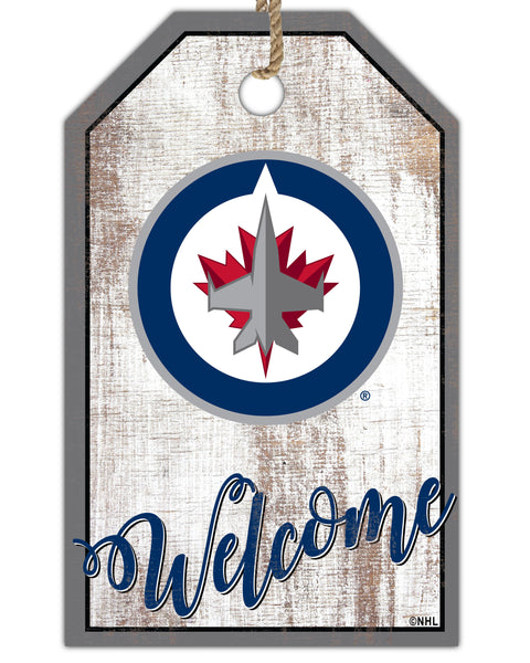 Wholesale NHL / H2012-Welcome 11x19 Tag / H2012-Winnipeg Jets