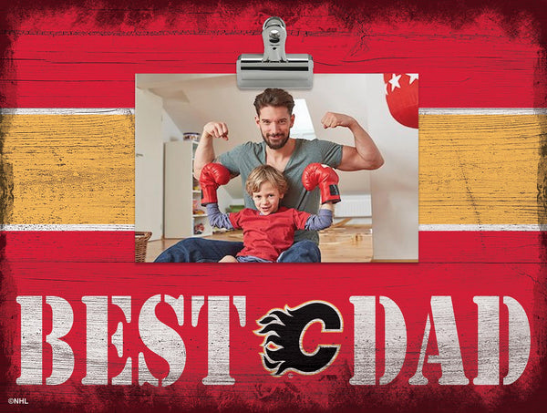 Wholesale NHL / H2016-Best Dad Clip Frame / H2016-Calgary Flames