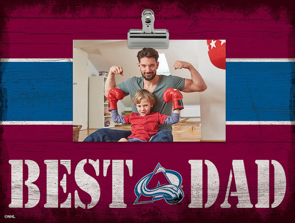 Wholesale NHL / H2016-Best Dad Clip Frame / H2016-Colorado Avalanche