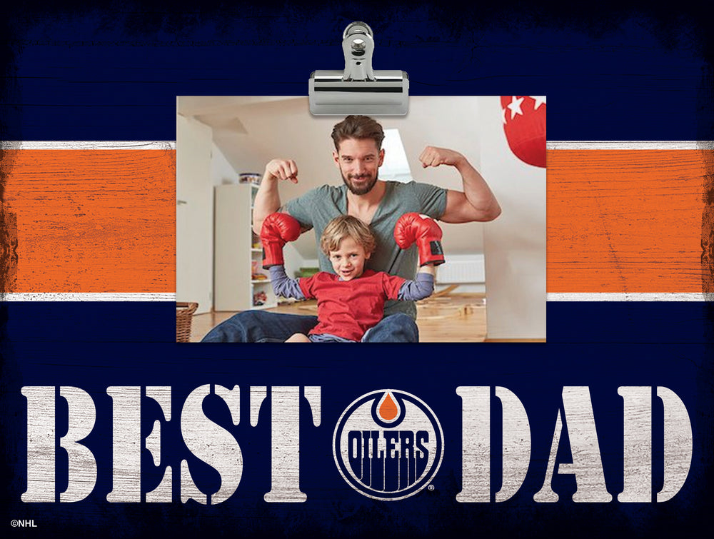 Wholesale NHL / H2016-Best Dad Clip Frame / H2016-Edmonton Oilers
