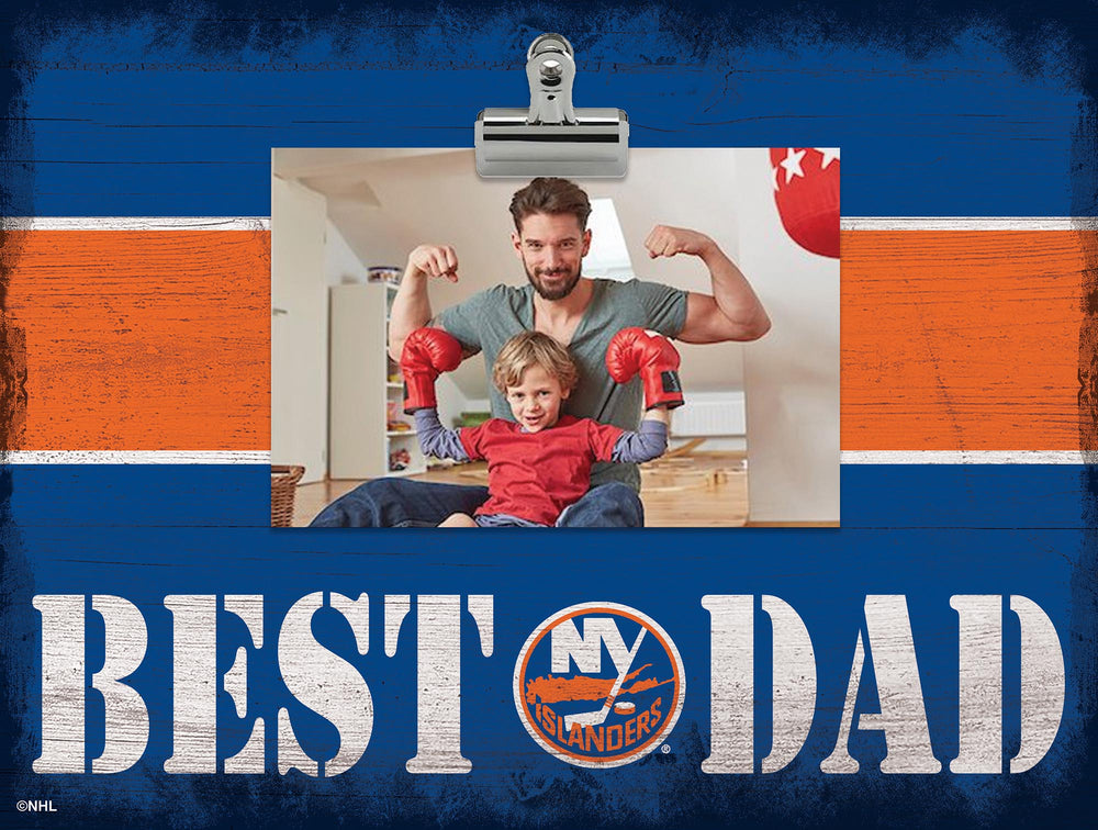 Wholesale NHL / H2016-Best Dad Clip Frame / H2016-New York Islanders