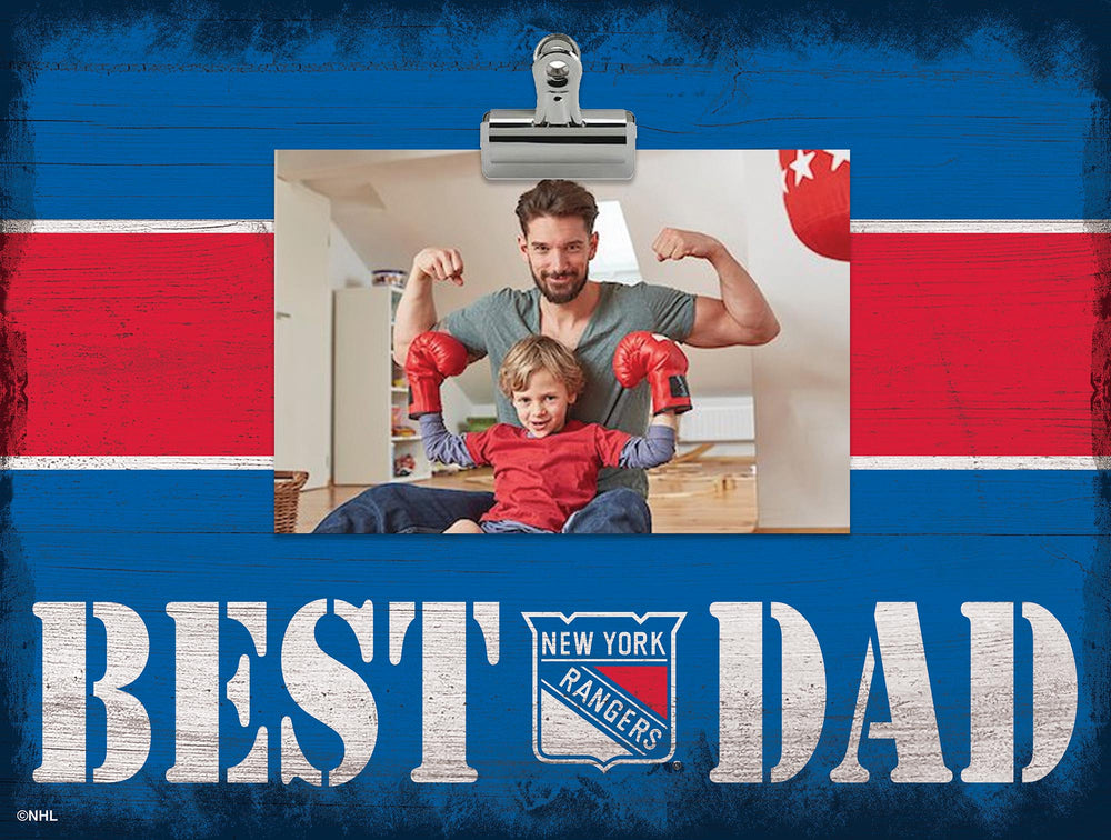 Wholesale NHL / H2016-Best Dad Clip Frame / H2016-New York Rangers