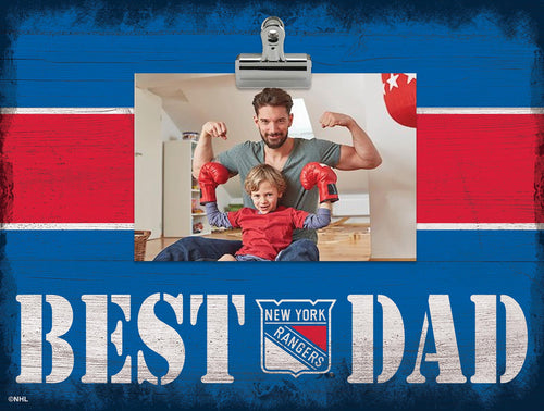 Wholesale NHL / H2016-Best Dad Clip Frame / H2016-New York Rangers