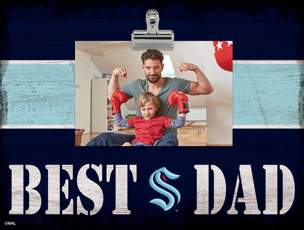 Wholesale NHL / H2016-Best Dad Clip Frame / H2016-Seattle Kraken