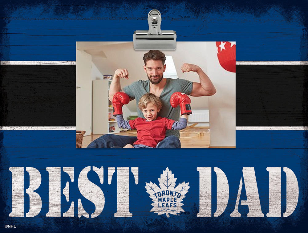 Wholesale NHL / H2016-Best Dad Clip Frame / H2016-Toronto Maple Leafs