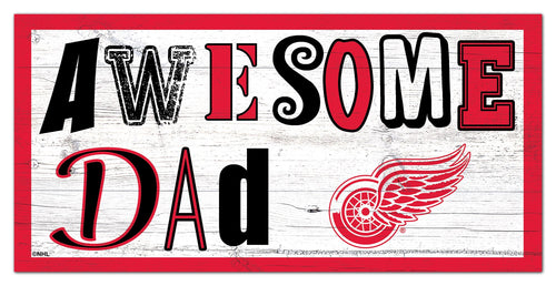 Wholesale NHL / H2018-Awesome Dad 6x12 / H2018-Detroit Red Wings