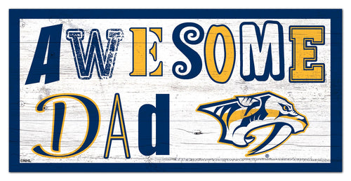 Wholesale NHL / H2018-Awesome Dad 6x12 / H2018-Nashville Predators