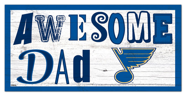 Wholesale NHL / H2018-Awesome Dad 6x12 / H2018-St. Louis Blues