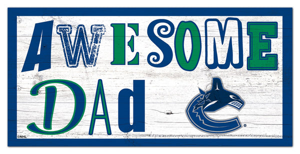 Wholesale NHL / H2018-Awesome Dad 6x12 / H2018-Vancouver Canucks