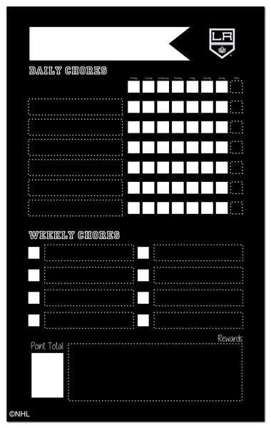 Wholesale NHL / H2021-Chore Chart Chalboard 11x19 / H2021-Los Angeles Kings