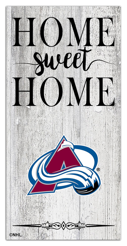 Wholesale NHL / H2025-Home Sweet Home 6x12 / H2025-Colorado Avalanche