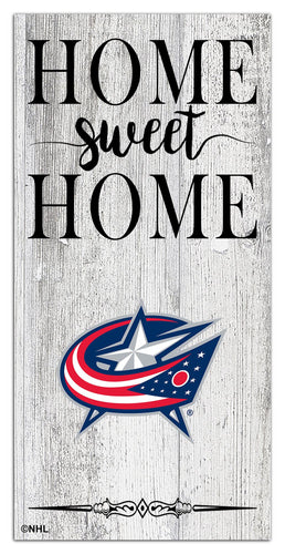 Wholesale NHL / H2025-Home Sweet Home 6x12 / H2025-Columbus Blue Jackets