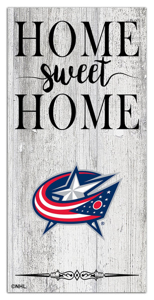 Wholesale NHL / H2025-Home Sweet Home 6x12 / H2025-Columbus Blue Jackets