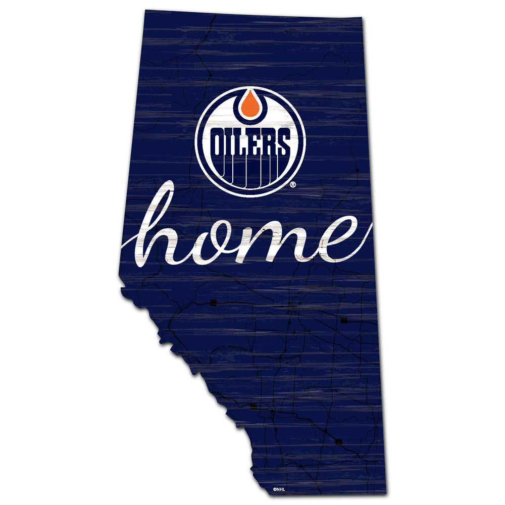 Wholesale NHL / H2026-Home USA Cut Out 18in / H2026-Edmonton Oilers