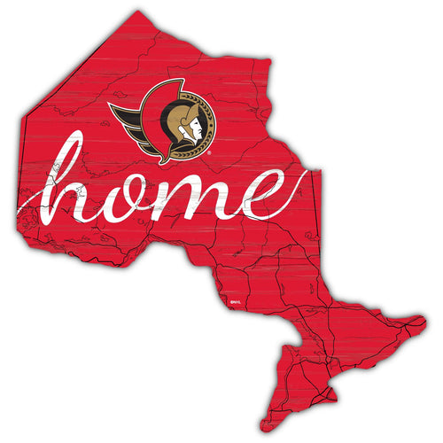 Wholesale NHL / H2026-Home USA Cut Out 18in / H2026-Ottawa Senators