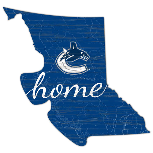 Wholesale NHL / H2026-Home USA Cut Out 18in / H2026-Vancouver Canucks